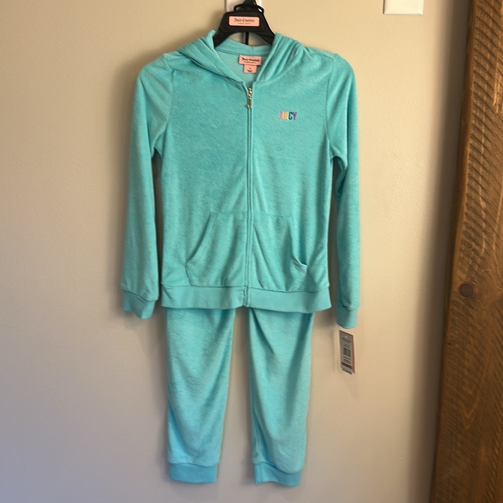 Juicy Couture Kids Matching Set in Light Blue